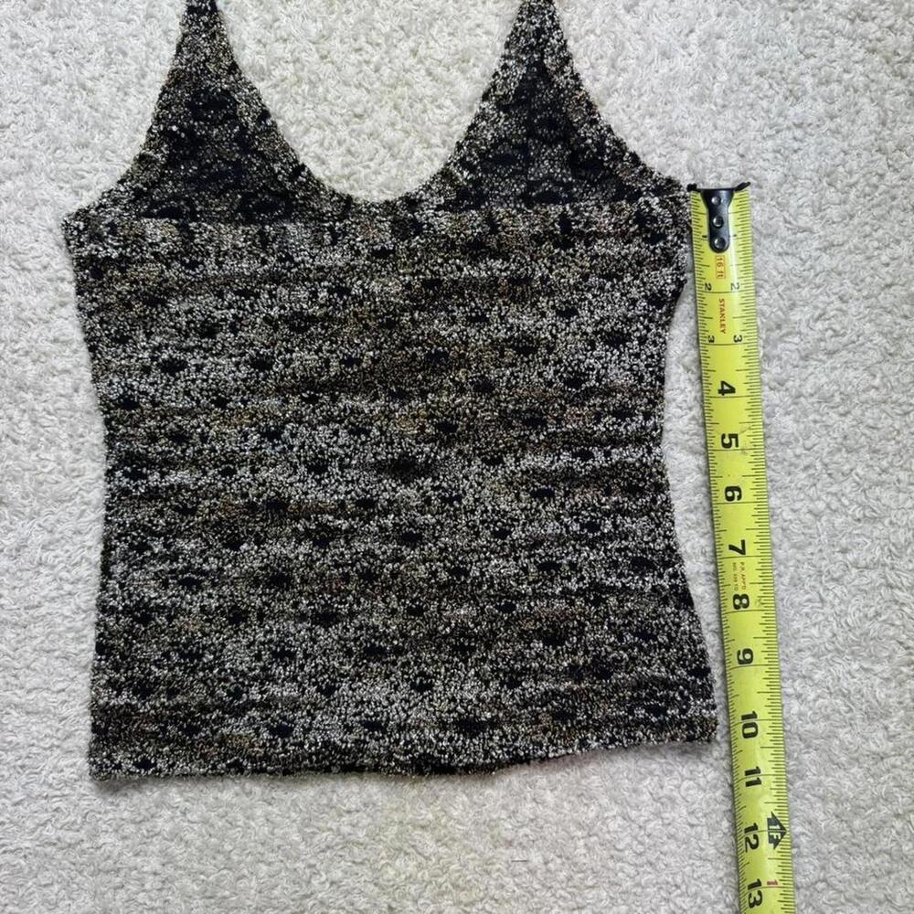 Vintage‎ 1990's Y2K 579 Textured Stretch Halter Top XS NWT made in USA - Picture 7 of 7